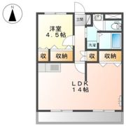 サンライズ2番館の間取り画像