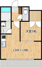 クロノス庄口公園の間取り画像