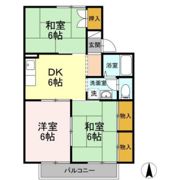 プリオールエフ A棟の間取り画像