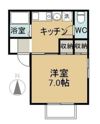 黒住コーポの間取り画像