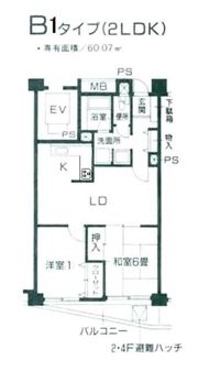 コンフォート Kの間取り画像
