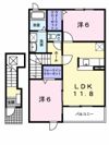 グランヒルBの間取り画像