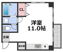 ローズマンション新深江の間取り画像