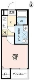 プラージュ柴田の間取り画像