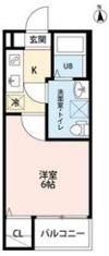 プラージュ柴田の間取り画像