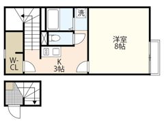 レオネクストせゝらぎの間取り画像