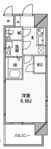 アーデン谷町の間取り画像