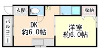 灘北キュービックの間取り画像
