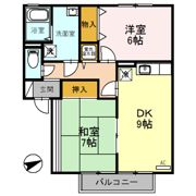 フローラルコート Bの間取り画像
