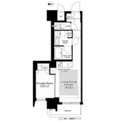 江坂プライマリーワンの間取り画像