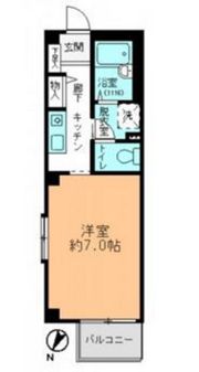 フォブール長楽寺の間取り画像