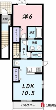 シャンドラの間取り画像