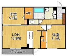 タウンコートカレラIVの間取り画像