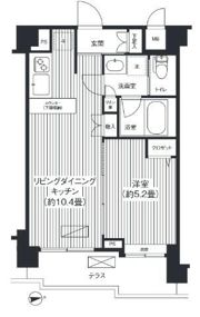 シャンドール目黒の間取り画像