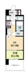 リヴェント難波サウスの間取り画像