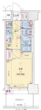 プレサンス ハーバーランド アンド・シーの間取り画像