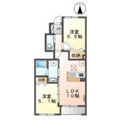 フィレンテ K・Fの間取り画像