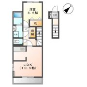 福寿ハイツの間取り画像