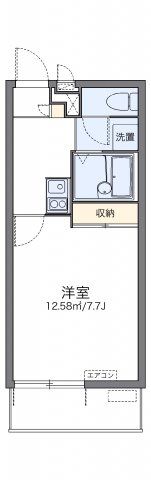 レオパレスカーサドマーニの間取り画像