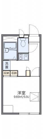 レオパレスフジミハイツCの間取り画像