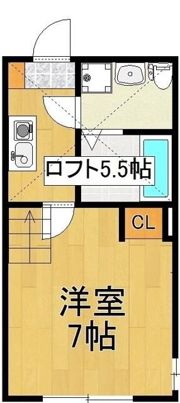 パティオ湘南田浦Aの間取り画像