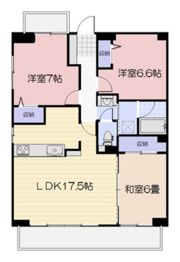 グランメール弓之町の間取り画像