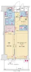 プレサンス神戸セレスティアの間取り画像