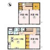 豊岡I貸家の間取り画像