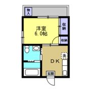 コーポモナミの間取り画像