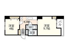 リバージュ宇品の間取り画像