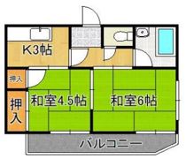 フローレンス南小倉の間取り画像