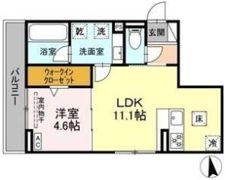 ノクターン内山の間取り画像