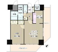 トレステージ目黒の間取り画像