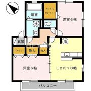 インターフレグラント B棟の間取り画像