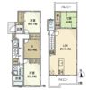 関町北戸建の間取り画像