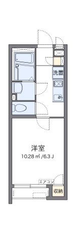 クレイノNEW GREENⅢの間取り画像