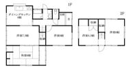 森松町1028-11借家の間取り画像