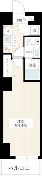 XEBEC東日暮里Ⅰの間取り画像