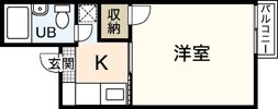グランジュール松屋の間取り画像