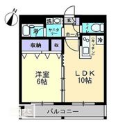 am′s4観光町の間取り画像