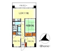 エステート．1の間取り画像