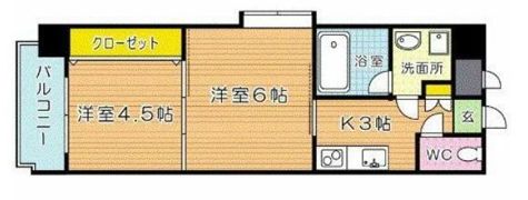 Hamiel千防の間取り画像