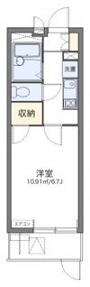 レオパレスカルム大津の間取り画像