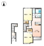 プランドール Aの間取り画像