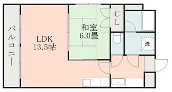 イルミナーレ島崎の間取り画像