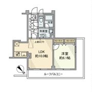 イトーピア神宮外苑エストゥディオの間取り画像