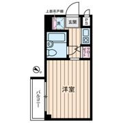 豊町中央コーポの間取り画像