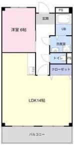 リンピア中道の間取り画像
