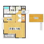 ハッピーコートC棟の間取り画像