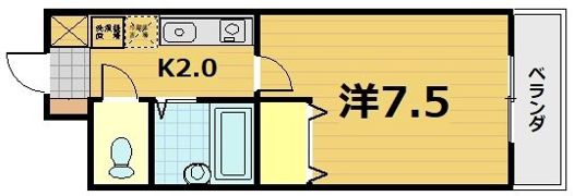 アムフルース2 （ツバイ）の間取り画像